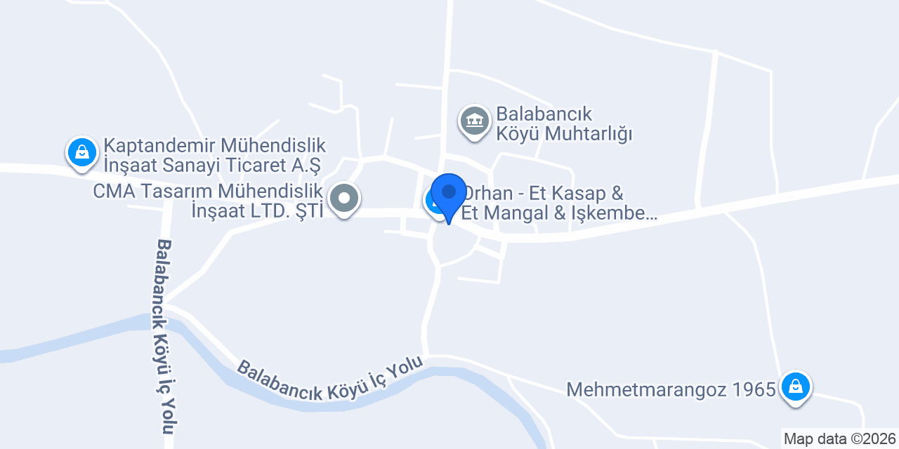Balabancık İlkokulu konumu
