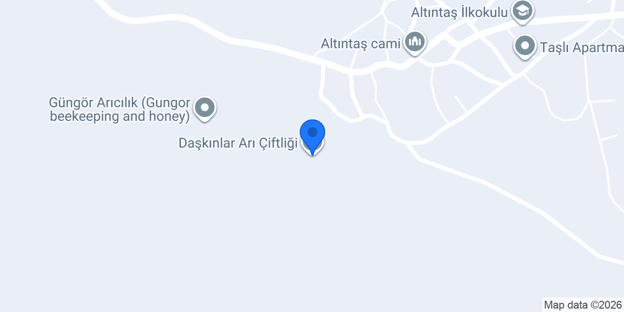 Daşkınlar Arı Çiftliği konumu