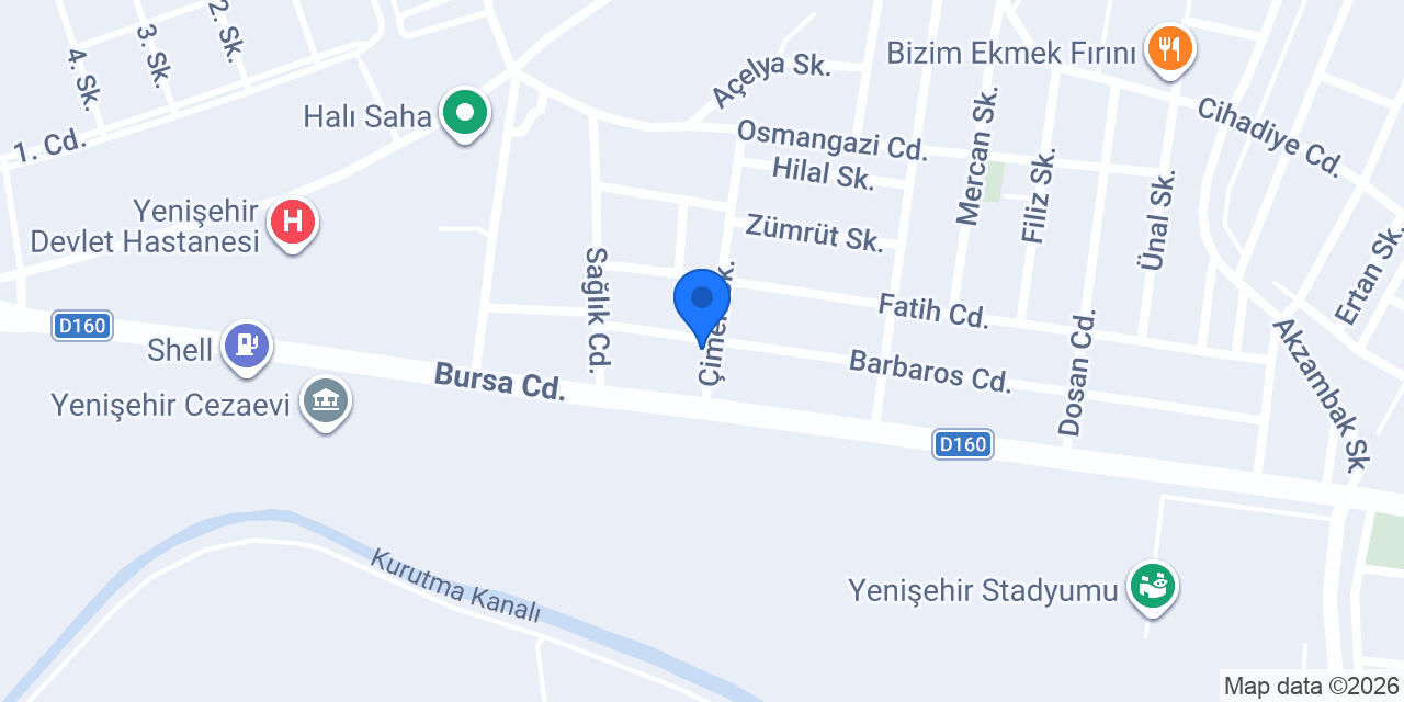 Güray otomotiv konumu