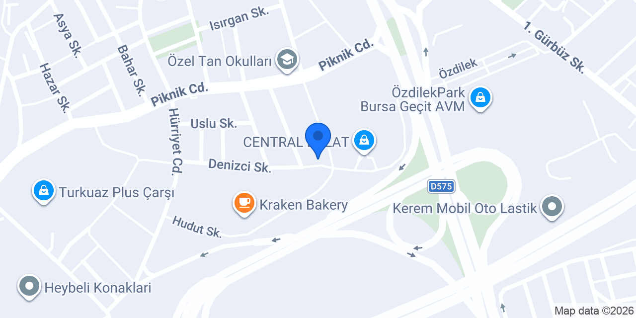Mozza Mimarlık konumu