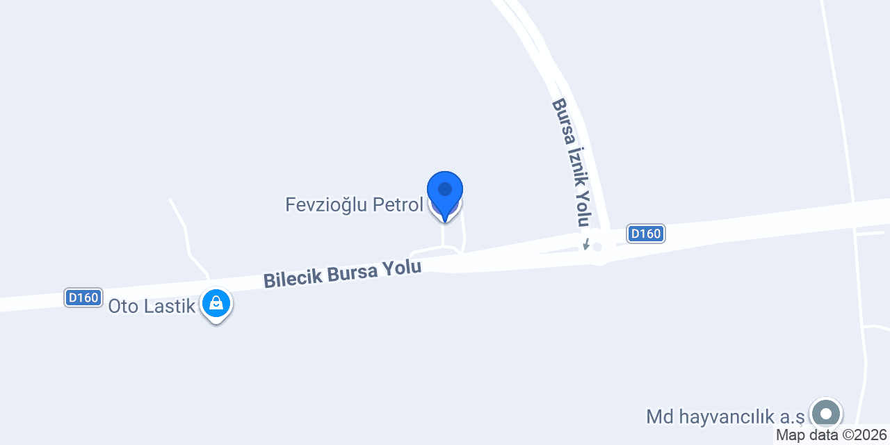 Fevzioğlu Petrol konumu