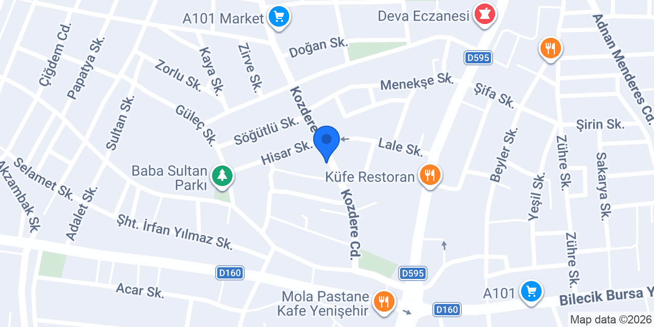 İstikbal - Düvencioğlu Mobilya konumu