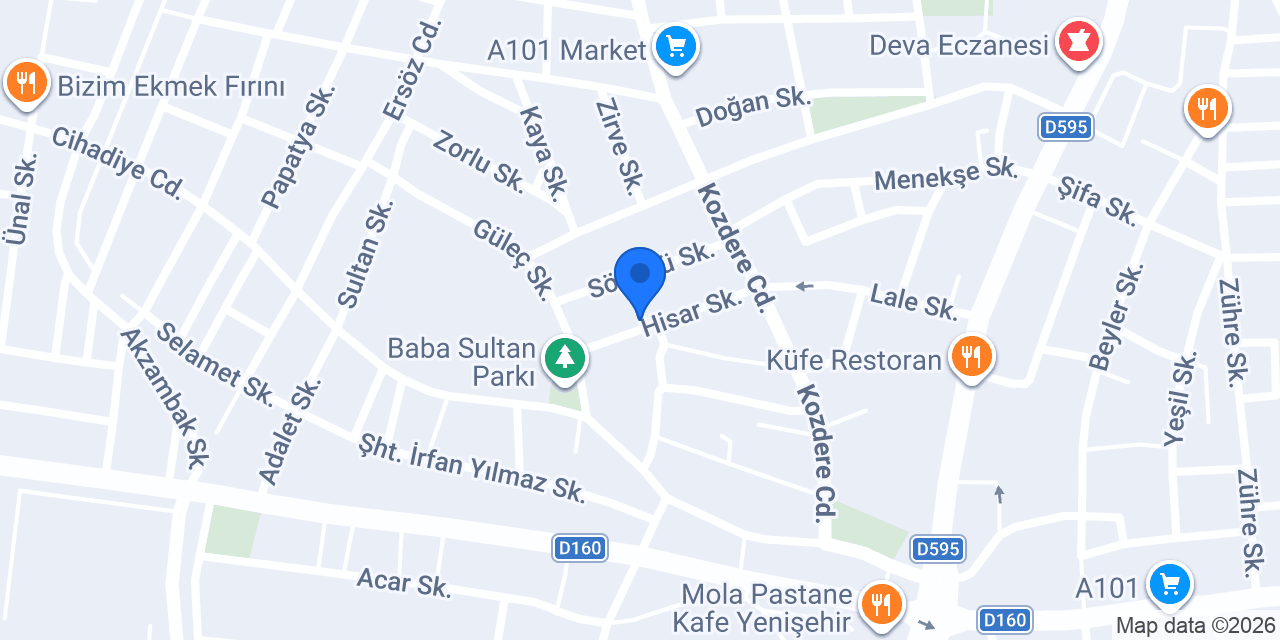Naimoğlu Oto konumu