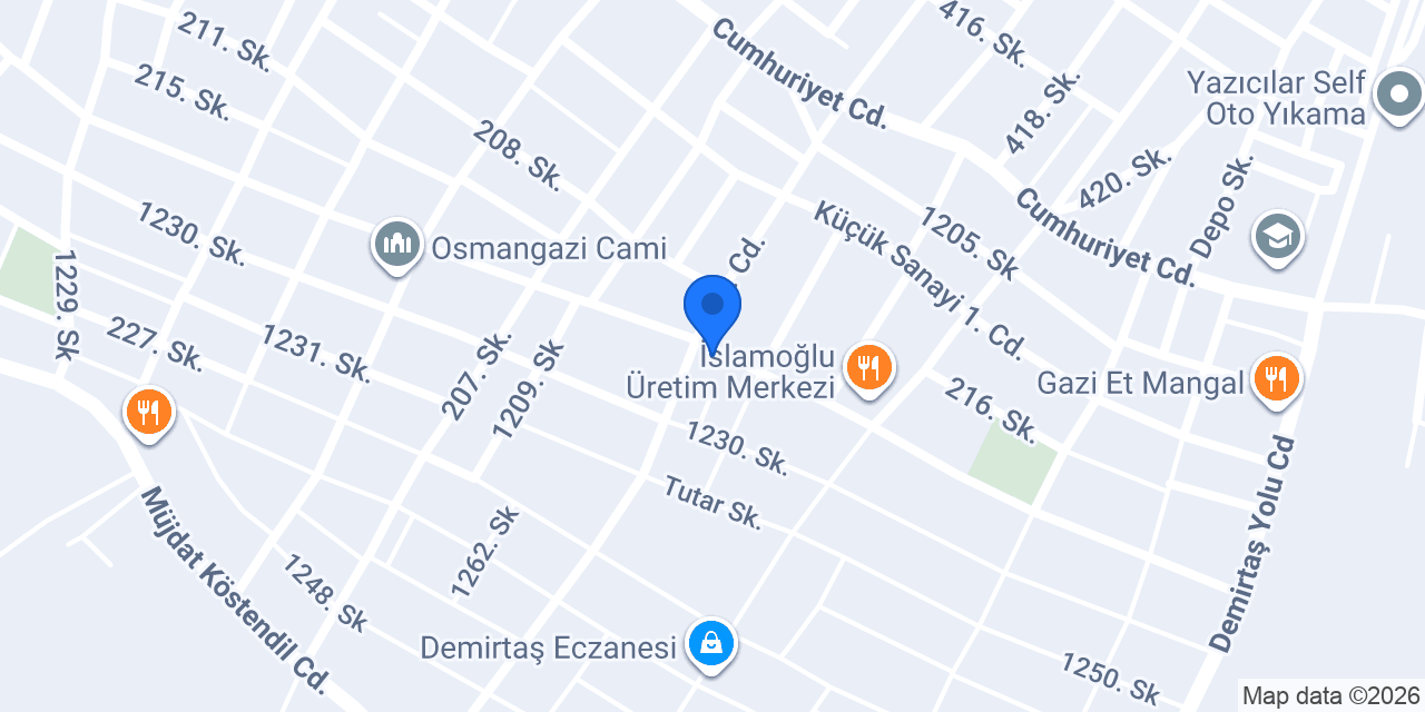 Suat Usta Çıtır Pide konumu