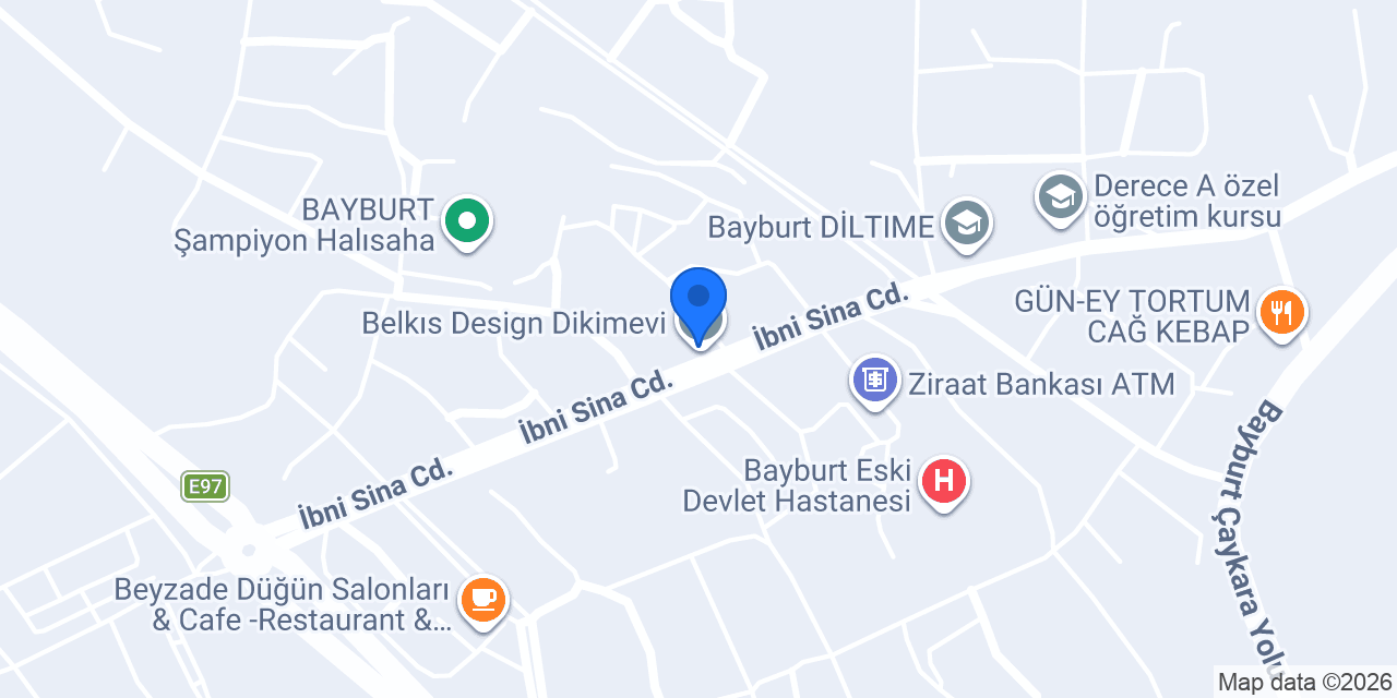 Belkıs Design Dikimevi konumu