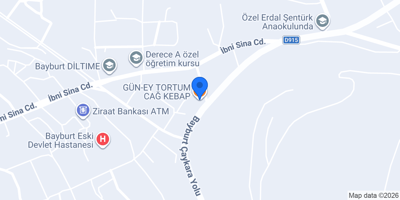 GÜN-EY TORTUM CAĞ KEBAP konumu