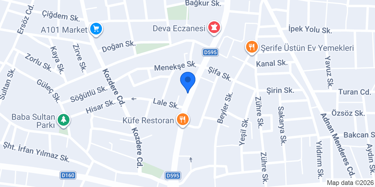 Açelya Uluslararası Çiçek Evi Yenişehir konumu