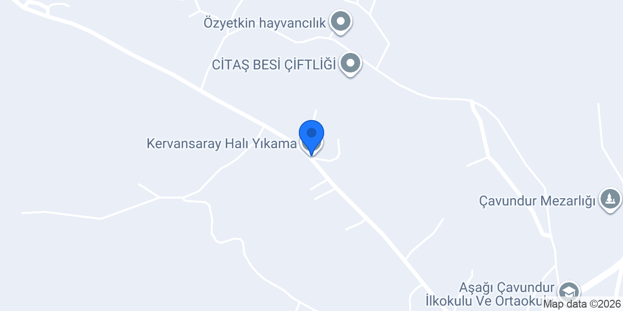 Kervansaray Halı Yıkama konumu