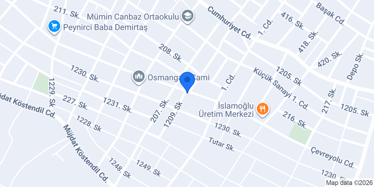 Ehl-i Keyf Dondurma konumu