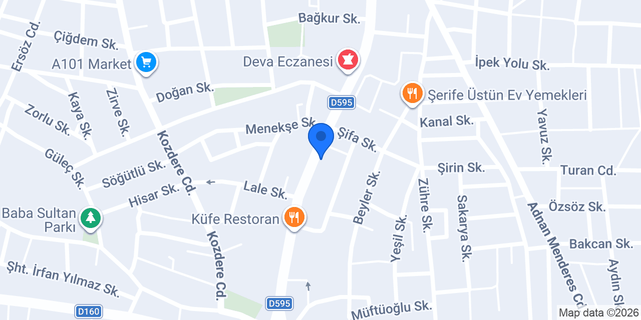 Metronom Bilgisayar konumu