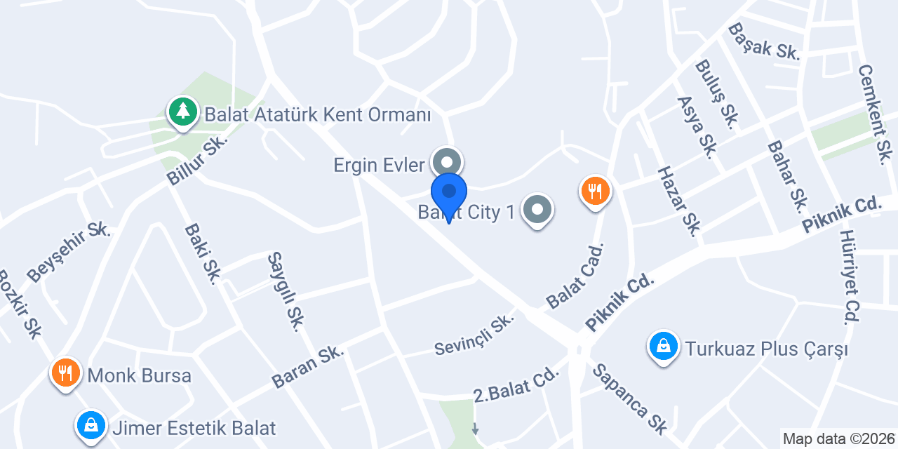 BALAT MERVE ECZANESİ konumu
