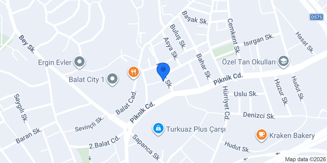 Balat kılıç terzi konumu