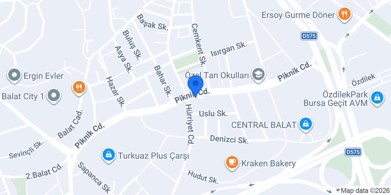 Esteliza Balat konumu
