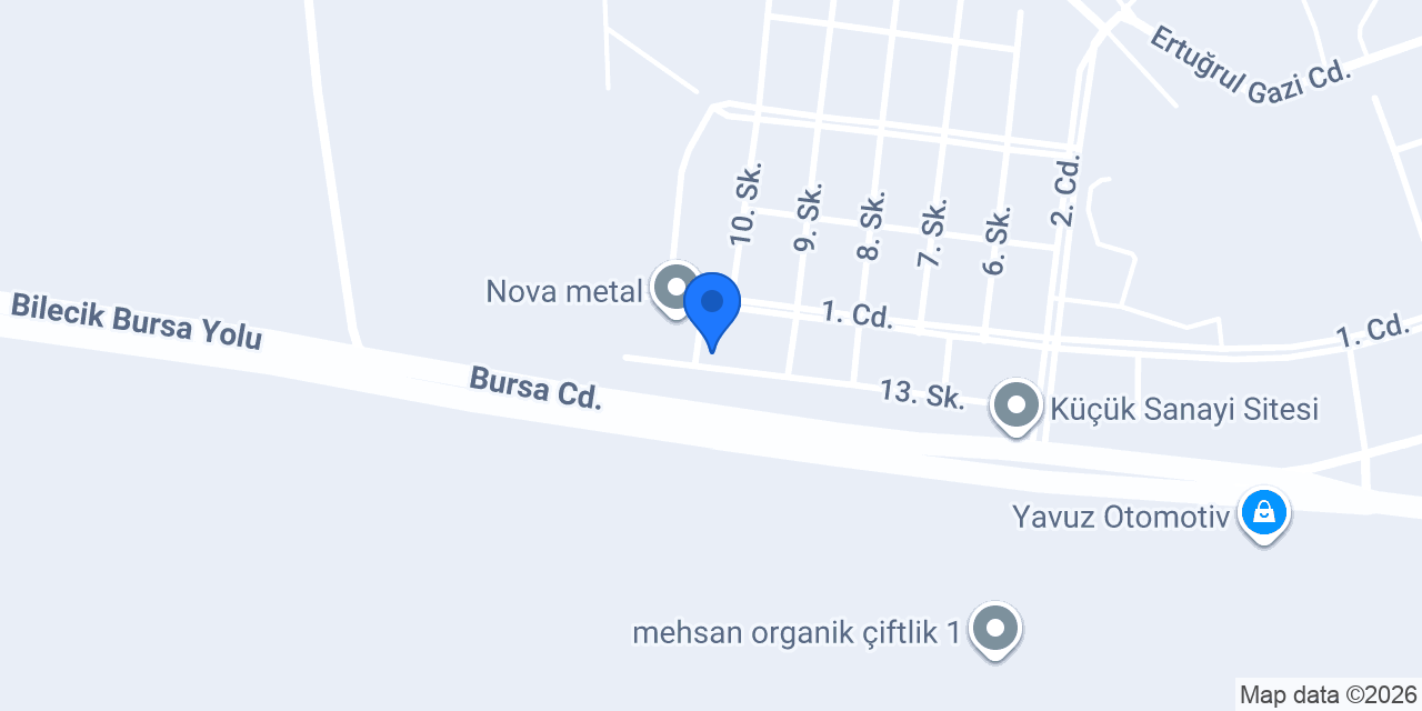 Özkan Mobilya konumu