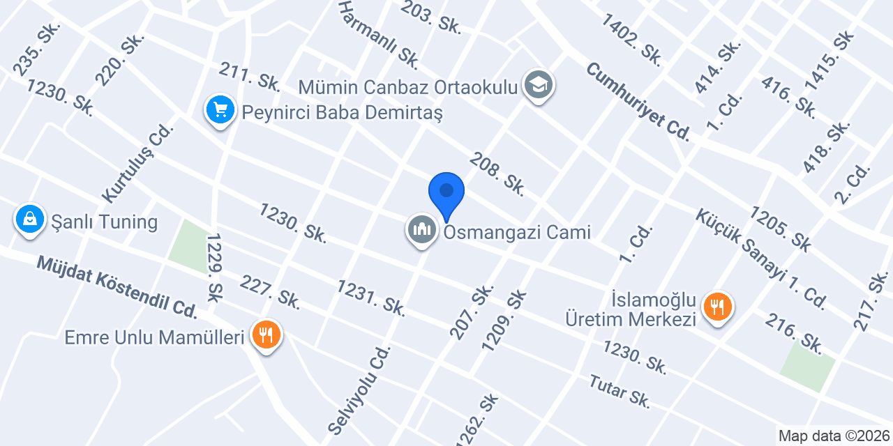AKÇALAR DEMİRTAŞ KASABI konumu