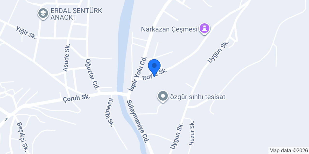 Kaleardı İlkokulu konumu