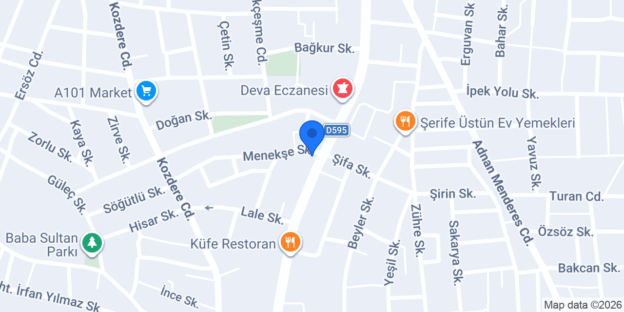 Pembe Köşe konumu