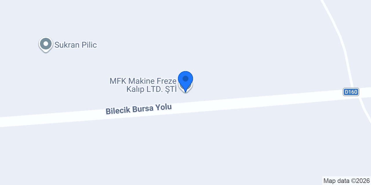 MFK Makine Freze Kalıp LTD. ŞTİ. konumu