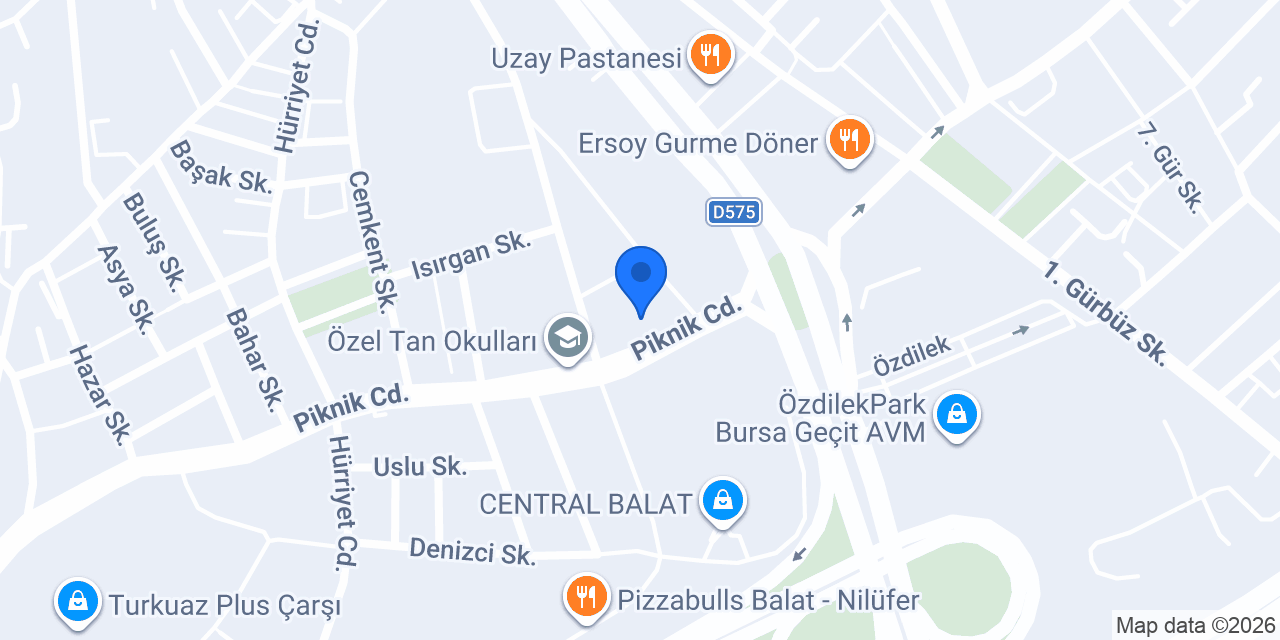 Doç. Dr. H. Selman Özkan Özel Muayenehanesi konumu