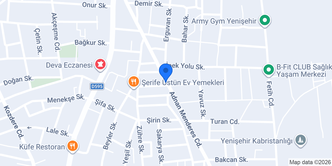 Meriç Fırın & Unlu Mamülleri konumu
