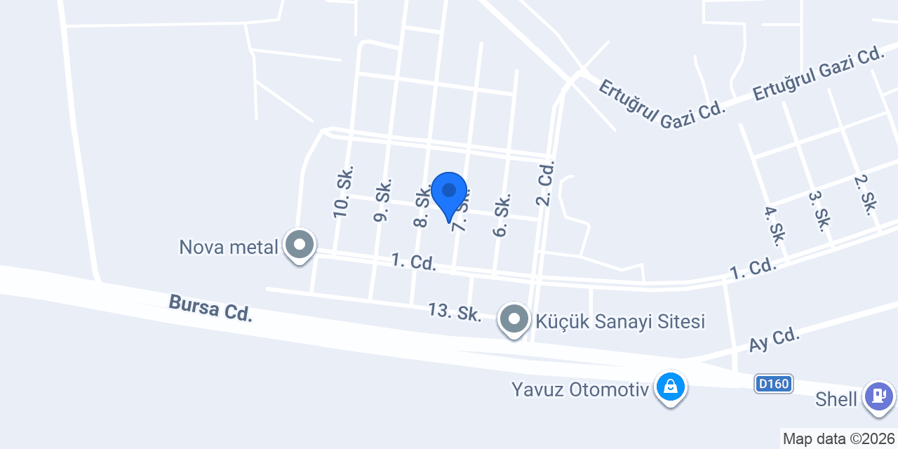 Meriç forklift ve telehandler kiralama konumu