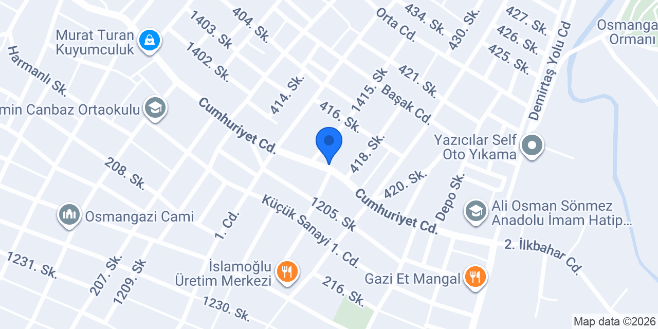 Cami Altı Kıraathanesi konumu