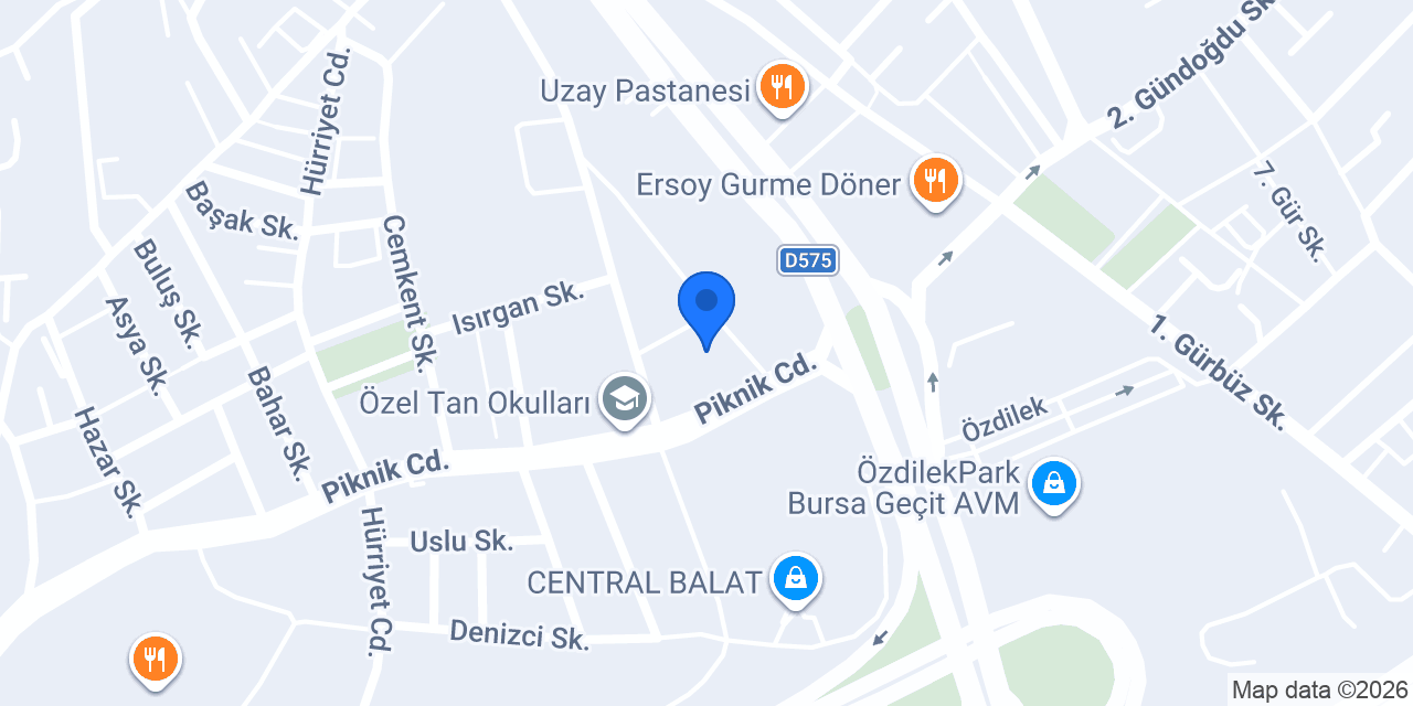 TURYAP BALAT konumu