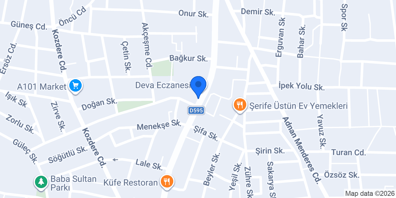 Türe Eczanesi konumu