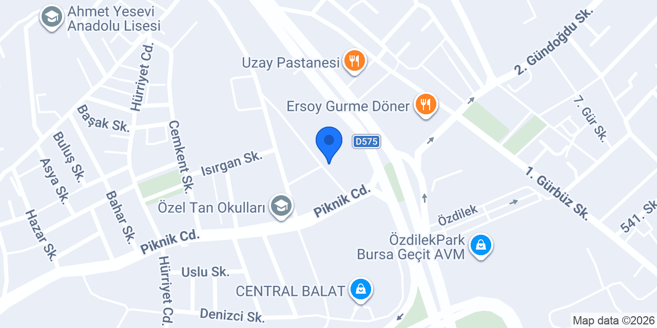 PROS.E.M Fizyo Center konumu