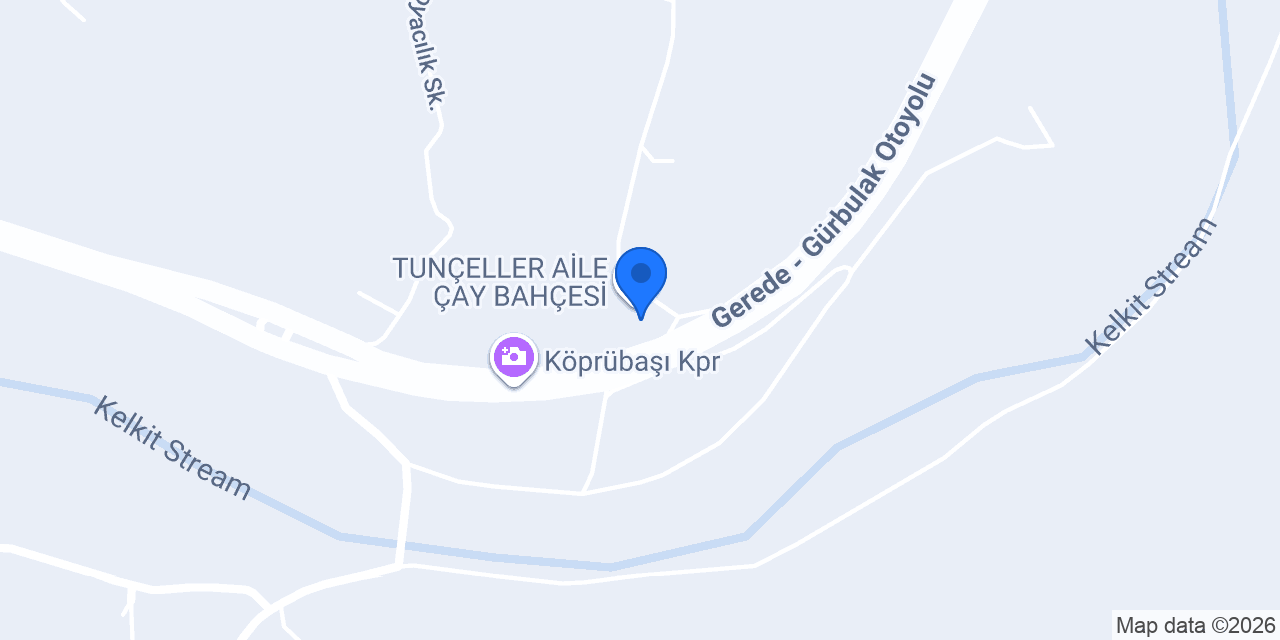 TUNÇELLER AİLE ÇAY BAHÇESİ konumu