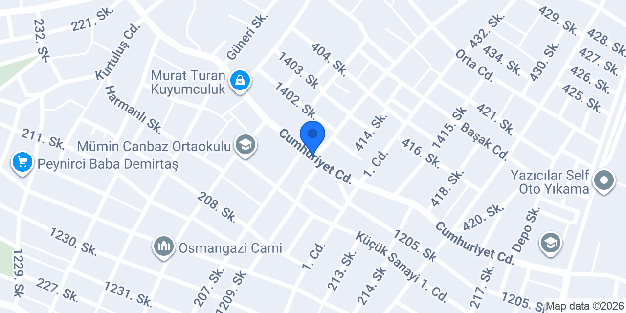 Hatay Antik Döner konumu