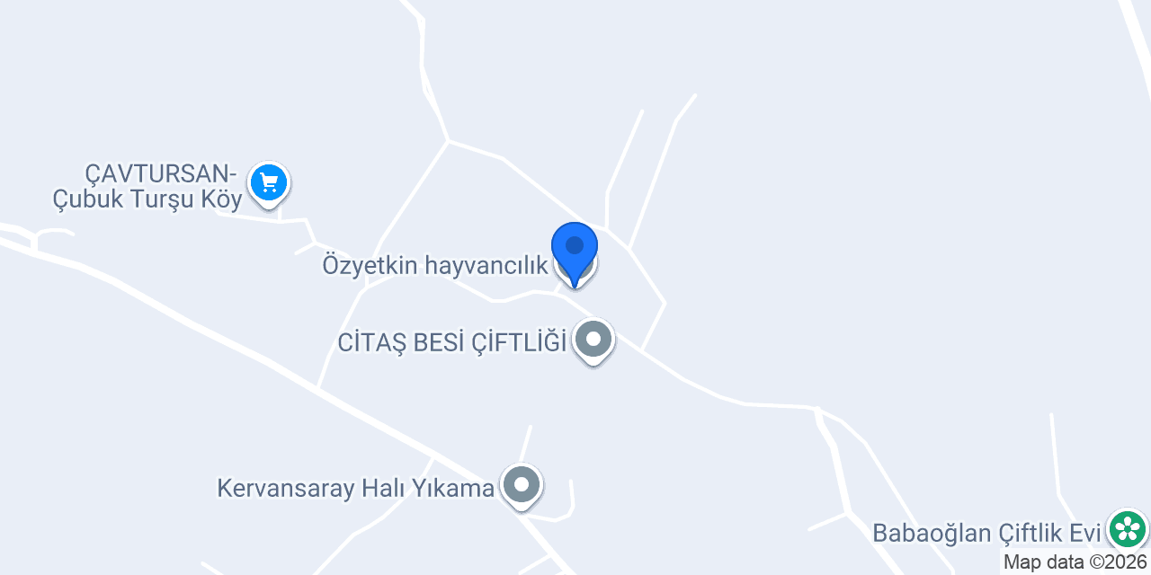 Özyetkin hayvancılık konumu