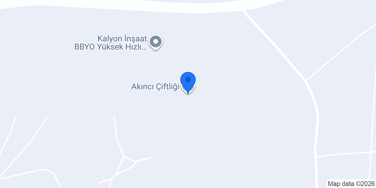 Akıncı Çiftliği konumu