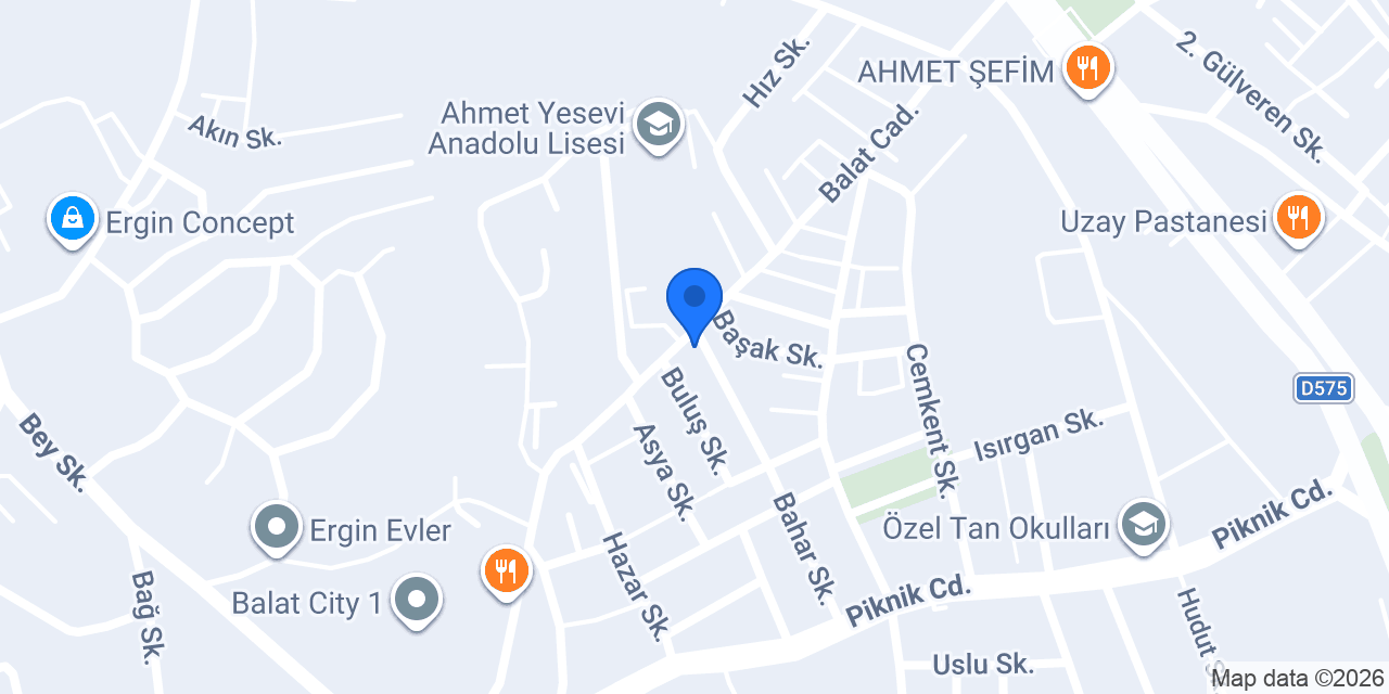 Tahtakale Çamlica Süthanesi konumu