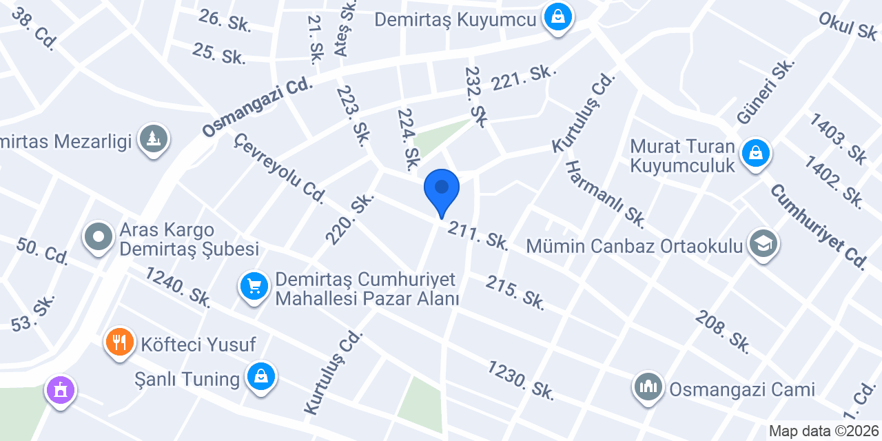 İmaj Terzi konumu