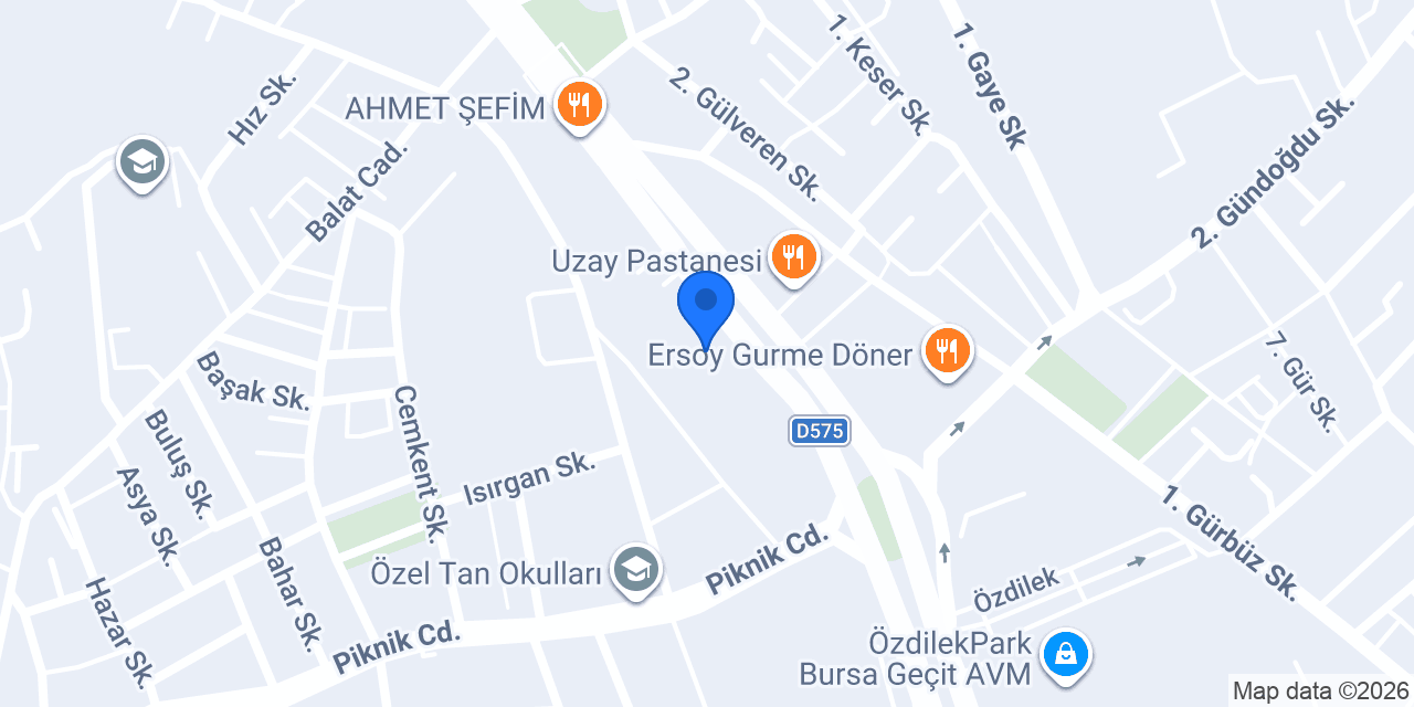 Bursa 39. Noterliği konumu
