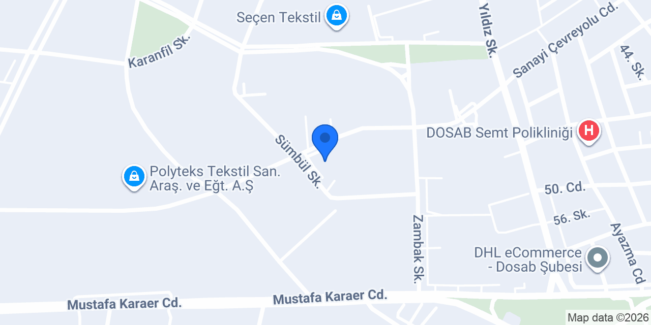 Nope Tekstil konumu
