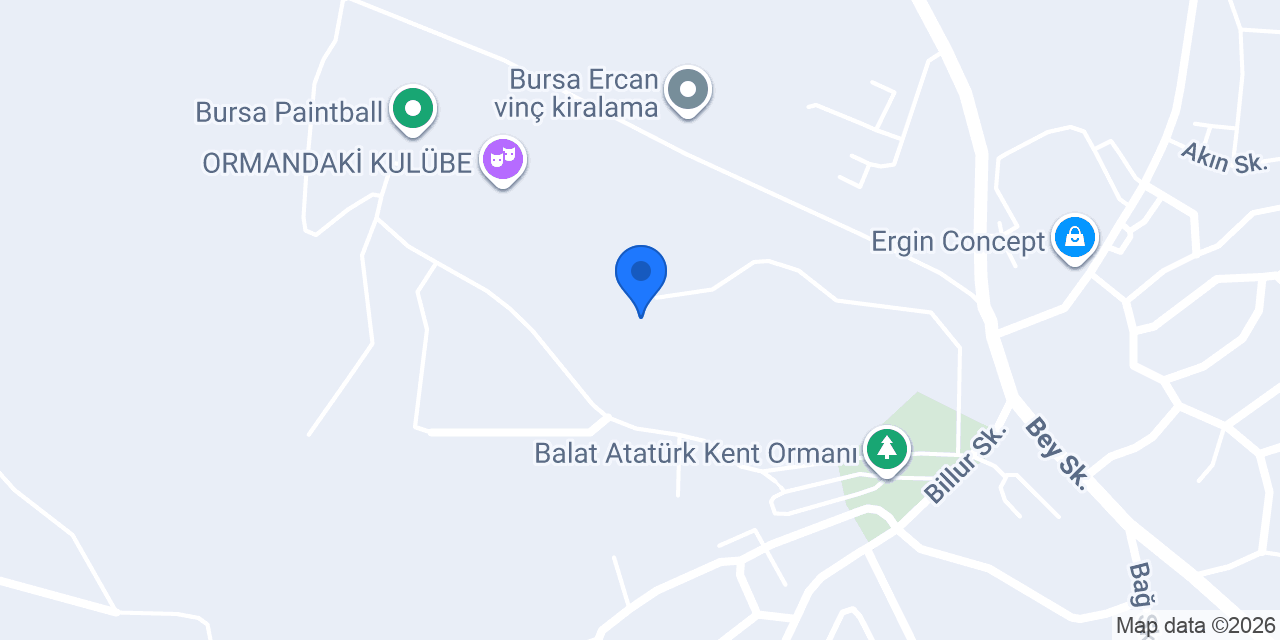 Nilüfer Oryantiring konumu