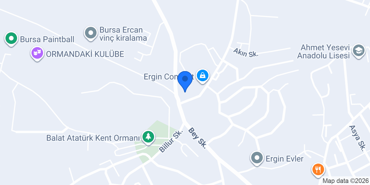 The Mantl Bursa konumu