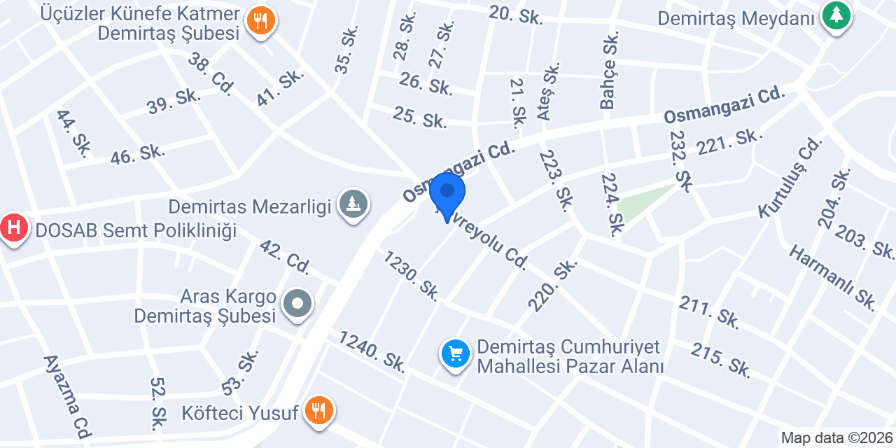 DEMİ İNŞAAT EMLAK konumu