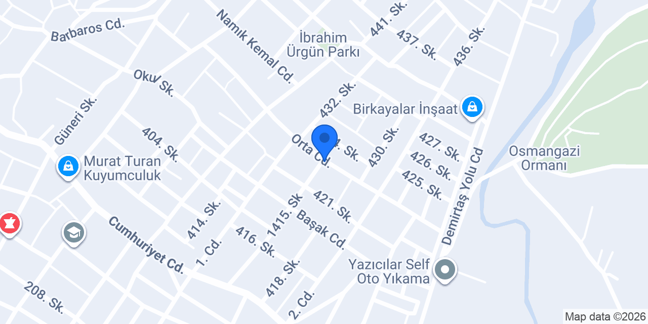Kerem yapı dekorasyon konumu