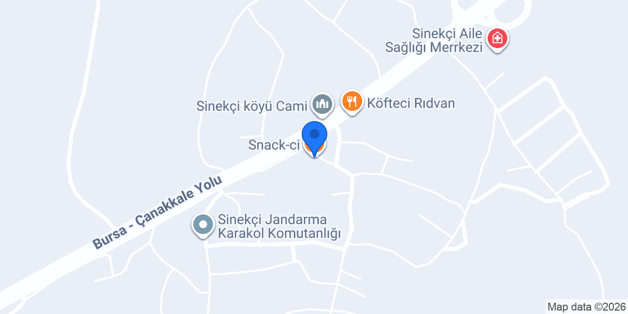 Snack-ci konumu