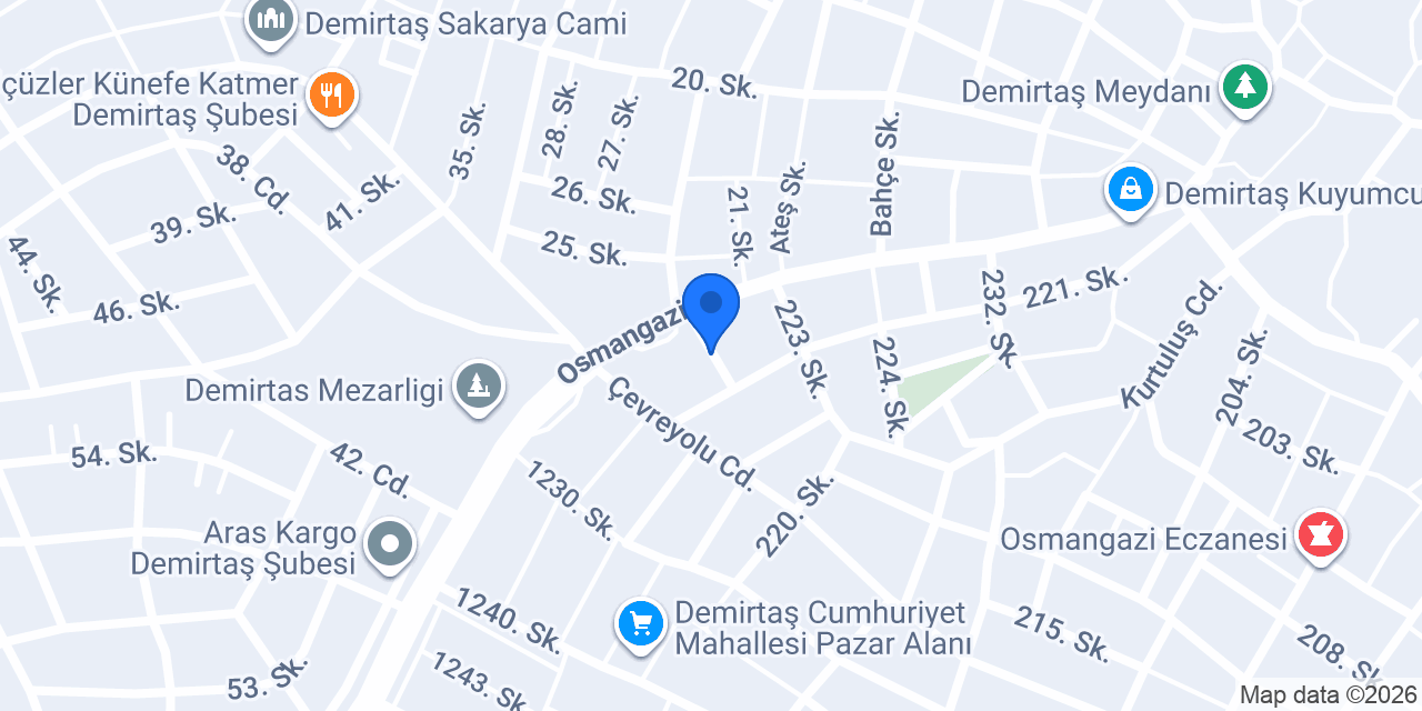 GÜMÜŞ HAİR DESİGN konumu