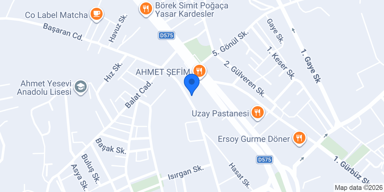 Diyetisyen Pınar Yaprak konumu