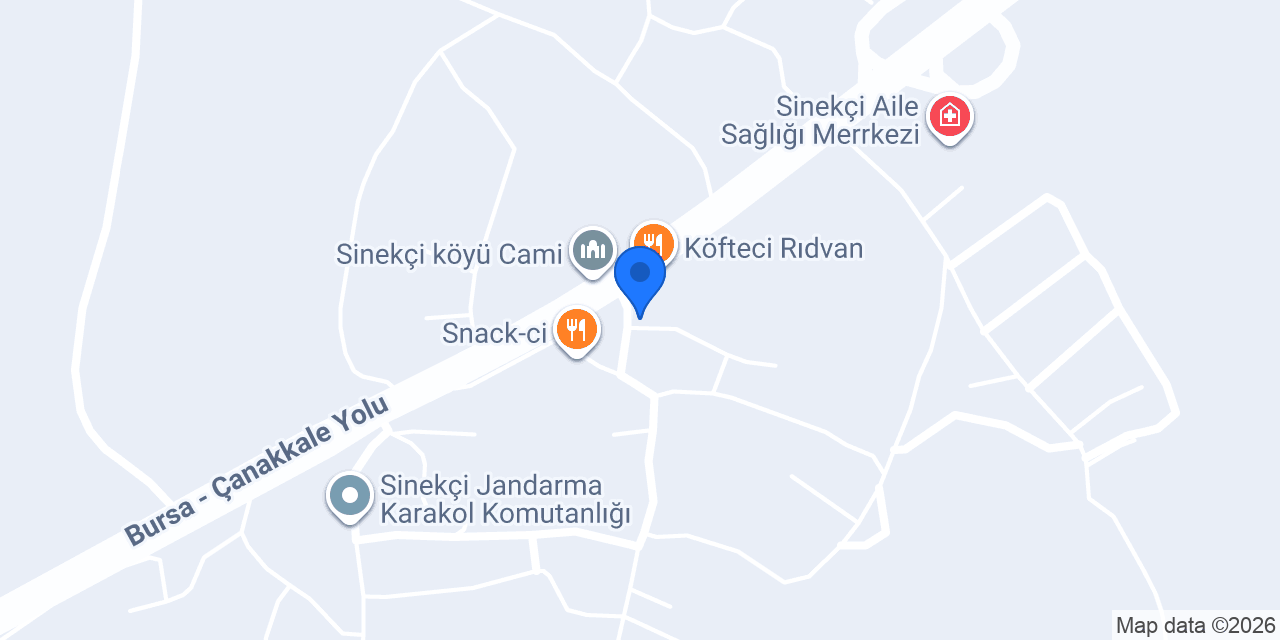 Sinekçi Market konumu