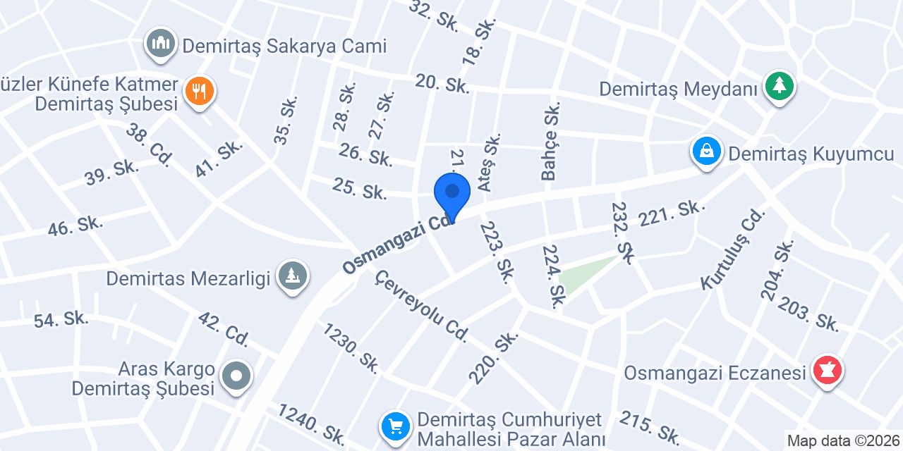 Yörükler Elektrik konumu
