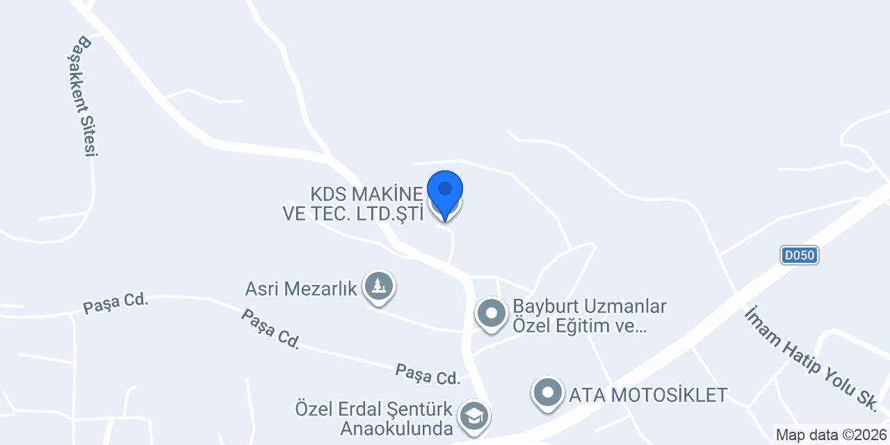KDS MAKİNE VE TEC. LTD.ŞTİ. konumu