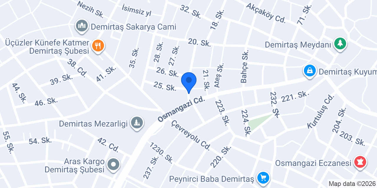 Erdoğan Elektrik konumu