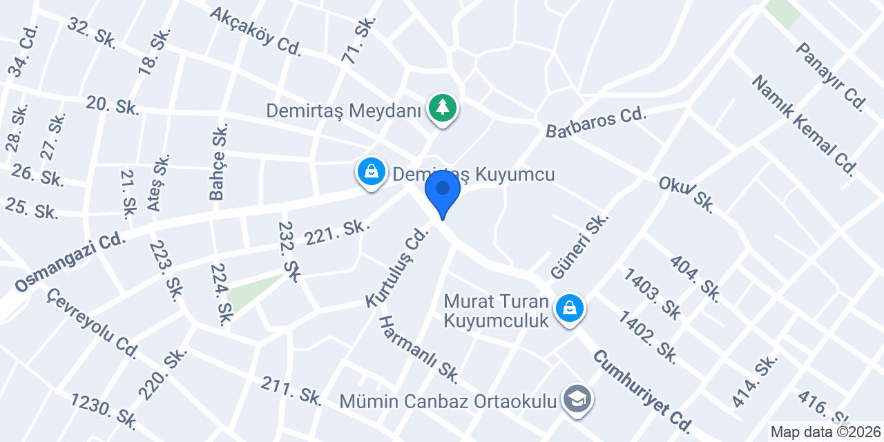 Diş Hekimi Zürker Özgür konumu