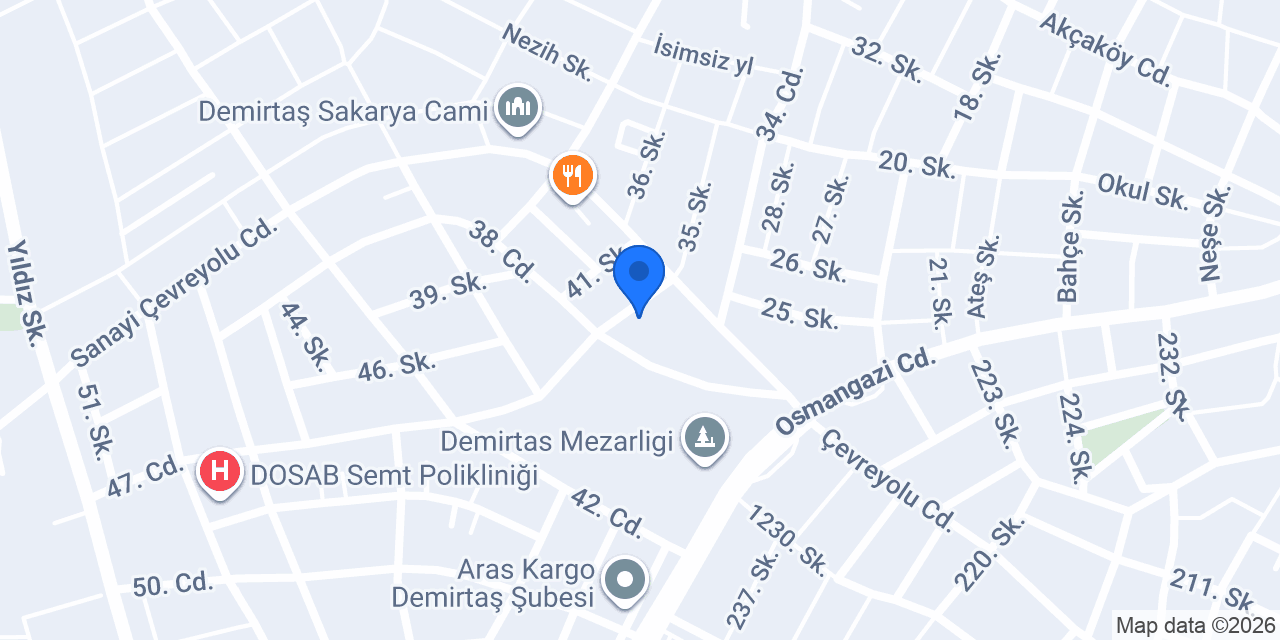 Semra Salihoğlu Kuaför konumu